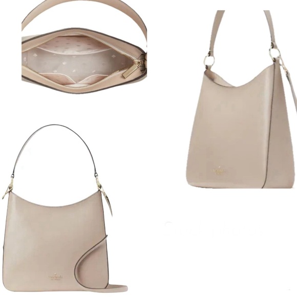 Kate Spade NY Elegant Perry in Tusk Saffiano Leather NWOT Pristine MSRP $379 - Picture 6 of 11